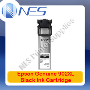 Epson Genuine #902XL Black Ink Cartridge for WF-C5290/C5790 [C13T937192] 5K Pages